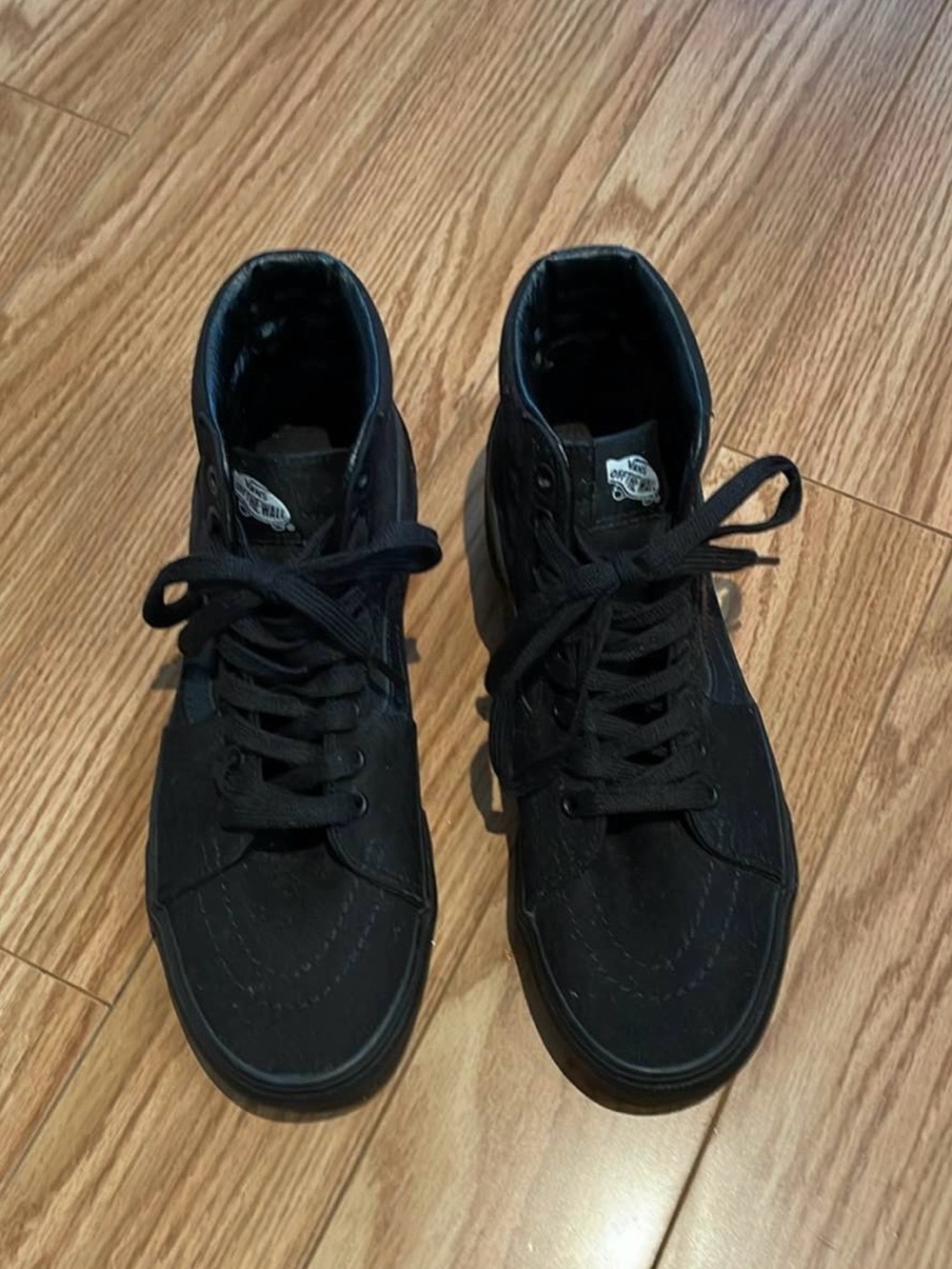 Vans Black SK8-High-Top Shoes Size 9